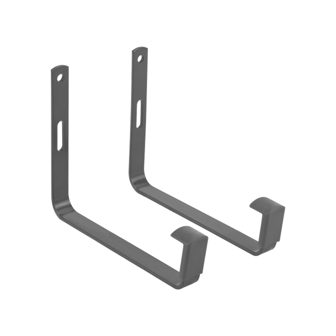 green basics wandhalter metall anthrazit